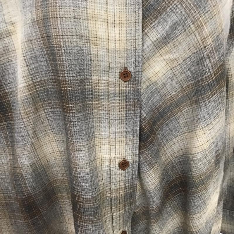 ジーナシス JEANASIS ワンピース ひざ丈スカート JS071073MC シャツワンピース FREE チェック マルチカラー / マルチカラー /  レディース USED 古着 中古 10124996