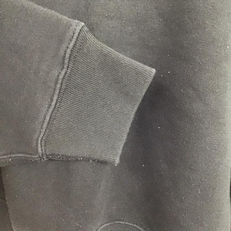 アクレント ACLENT トレーナー 長袖 長袖トレーナー スウェット クルーネック プルオーバー FREE ロゴ、文字 黒 / ブラック /  メンズ USED 古着 中古 10142950