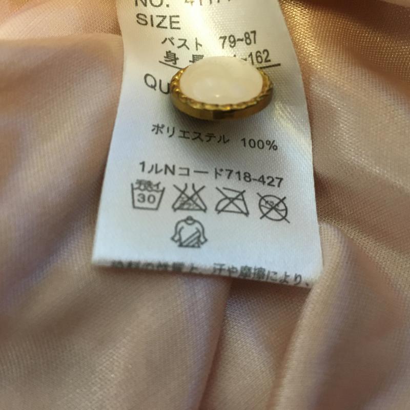 ペルソデア persodea ワンピース ミニスカート M 無地 桃 / ピンク /  レディース USED 古着 中古 10030981