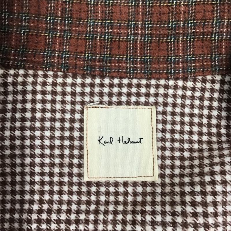 カールヘルム KARLHELMUT シャツ、ブラウス 長袖 長袖シャツ カラーシャツ ポケットシャツ 長袖カットソー チェックシャツ チェック マルチカラー / マルチカラー /  メンズ USED 古着 中古 10118426