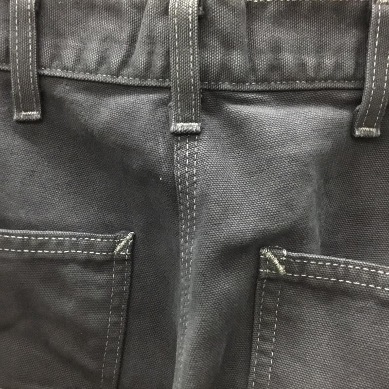 カーハート Carhartt パンツ ワークパンツ、ペインターパンツ ワークパンツ ワイドパンツ カジュアルパンツ ジーンズ 後染め 無地 黒 / ブラック /  メンズ USED 古着 中古 10118641