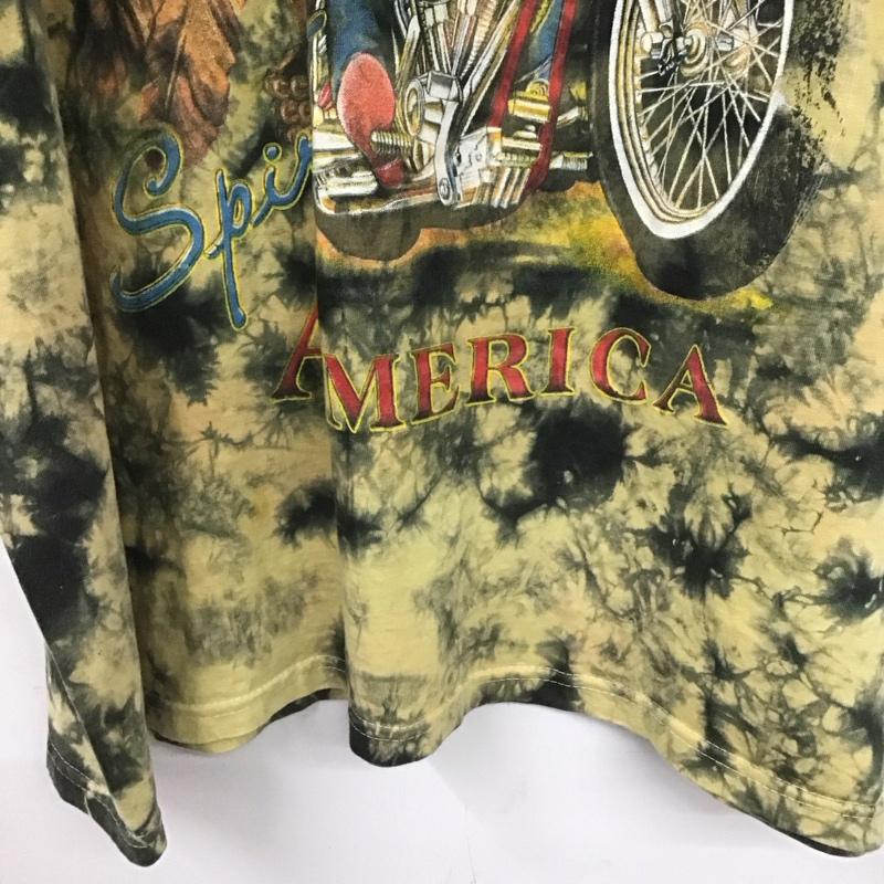 古着 USED Tシャツ 半袖 半袖カットソー プリントTシャツ クルーネックカットソー 古着 プリント マルチカラー / マルチカラー /  メンズ USED 古着 中古 10135885