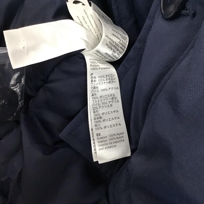 アルファインダストリー Alpha Industries コート コート一般 XXL 無地 紺 / ネイビー /  メンズ USED 古着 中古 10120533