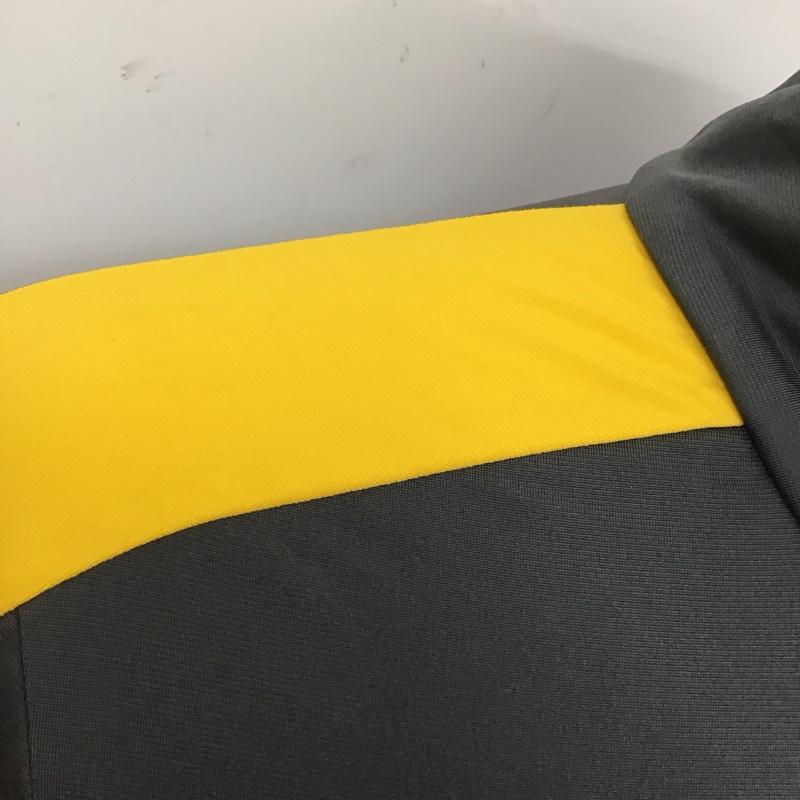 プーマ PUMA ジャケット、上着 ジャケット、ブレザー 557904 トラックジャケット ジャージ XL ロゴ、文字 灰 / グレー / X 黄 / イエロー /  メンズ USED 古着 中古 10122948