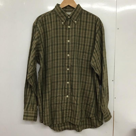 古着 USED シャツ、ブラウス 長袖 長袖シャツ チェックシャツ カラーシャツ ボタンダウンシャツ L チェック マルチカラー / マルチカラー /  メンズ USED 古着 中古 10130131