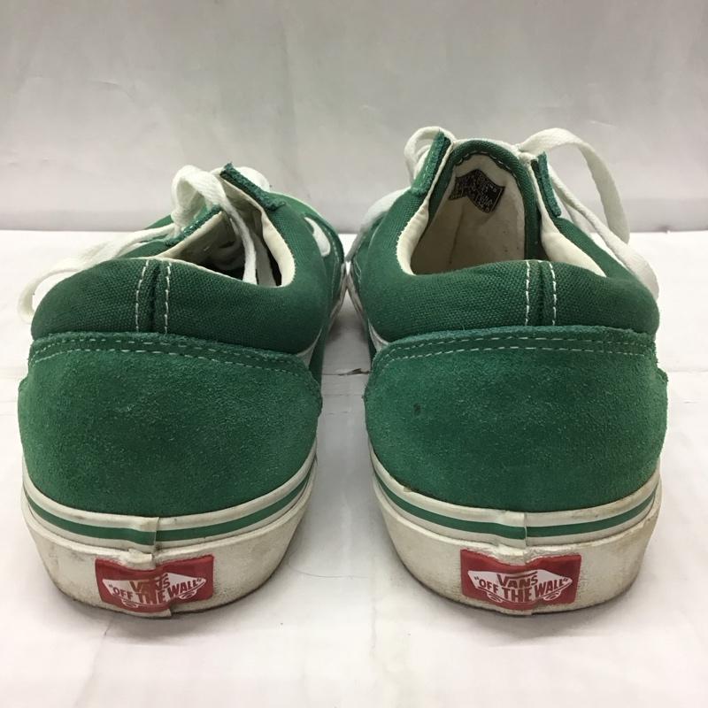 バンズ VANS スニーカー スニーカー V36CF COLORS OLD SKOOL 28.5cm 28.5cm ロゴ、文字 緑 / グリーン / X 白 / ホワイト /  メンズ USED 古着 中古 10114530