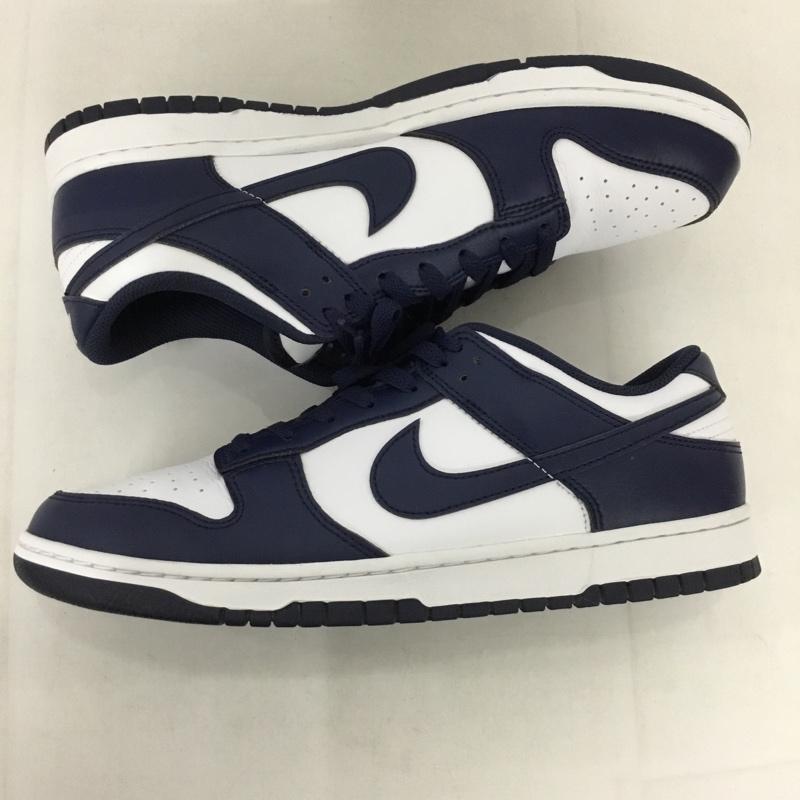 ナイキ NIKE スニーカー スニーカー HF5441 107 DUNK LOW RETRO 29cm 箱有 29.0cm ロゴ、文字 白 / ホワイト / X 紺 / ネイビー /  メンズ USED 古着 中古 10130766