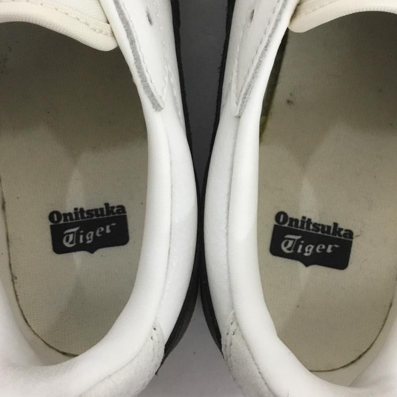 オニツカタイガー ONITSUKA TIGER スニーカー スニーカー GSM 1183A353 26cm 箱有 26.0cm ロゴ、文字 黒 / ブラック / X アイボリー / アイボリー /  メンズ USED 古着 中古 10134858
