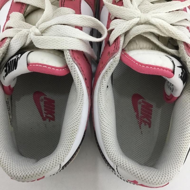 ナイキ NIKE スニーカー スニーカー 487116-101 ゴルフシューズ 23.5cm 23.5cm ロゴ、文字 白 / ホワイト / X 黒 / ブラック / X 桃 / ピンク /  レディース USED 古着 中古 10148802
