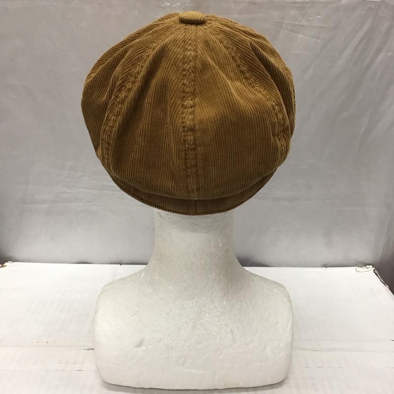 ニューヨークハット NEW YORK HAT 帽子 キャップ コーデュロイ キャスケット 無地 茶 / ブラウン /  メンズ USED 古着 中古 10121635
