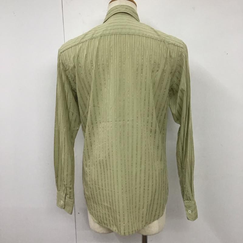 プラダ PRADA シャツ、ブラウス 長袖 長袖シャツ カラーシャツ 長袖カットソー ストライプシャツ 38 ストライプ マルチカラー / マルチカラー /  メンズ USED 古着 中古 10119952