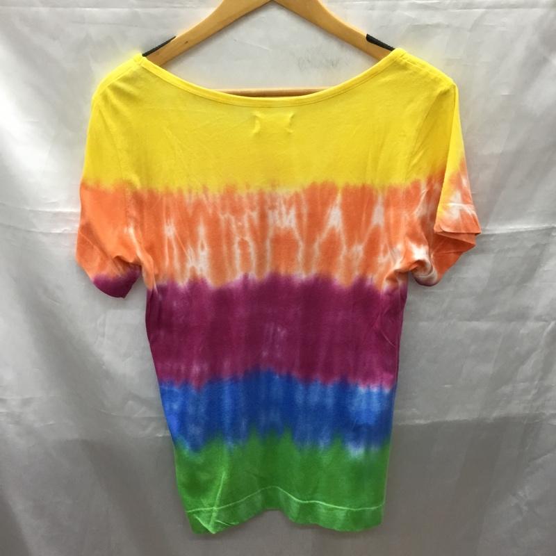 チチカカ TITICACA Tシャツ 半袖 半袖カットソー プリントTシャツ クルーネックカットソー FREE プリント マルチカラー / マルチカラー /  レディース USED 古着 中古 10113316