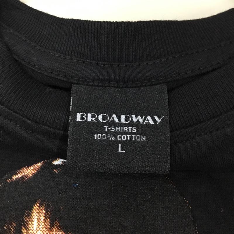 古着 USED Tシャツ 半袖 L プリント 黒 / ブラック /  メンズ USED 古着 中古 10108333