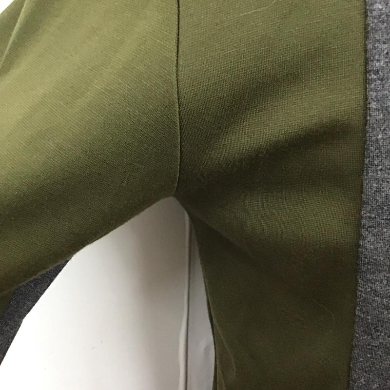 ブルーレーベル・クレストブリッジ BLUE LABEL CRESTBRIDGE カットソー 長袖 51p16-115-78 長袖Tシャツ クルーネックカットソー 長袖カットソー M 無地 灰 / グレー / X カーキ / カーキ /  メンズ USED 古着 中古 10114645