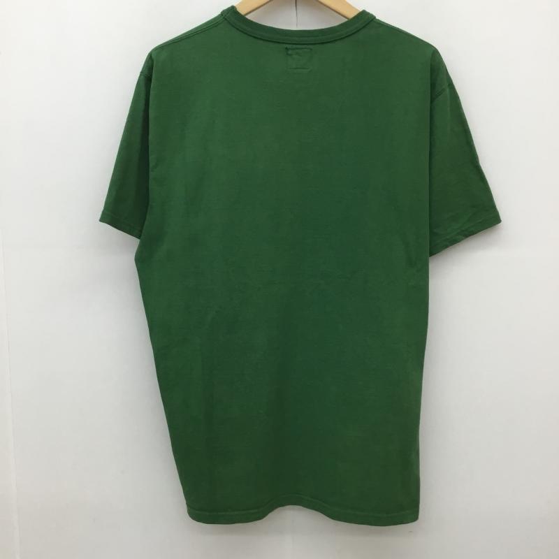 ザリアルマッコイズ THE REAL McCOY S Tシャツ 半袖 HORNETS TEE 40 ロゴ、文字 緑 / グリーン /  メンズ USED 古着 中古 10150950
