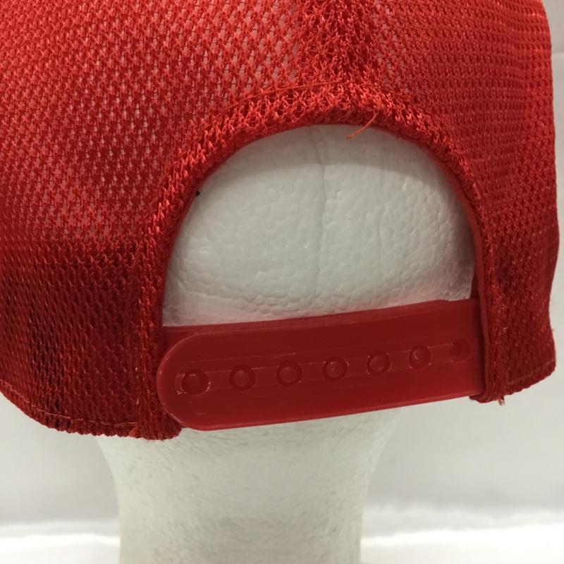 アベイシングエイプ A BATHING APE 帽子 キャップ メッシュ カモ柄 FREE カモフラージュ柄・迷彩 赤 / レッド /  メンズ USED 古着 中古 10109197