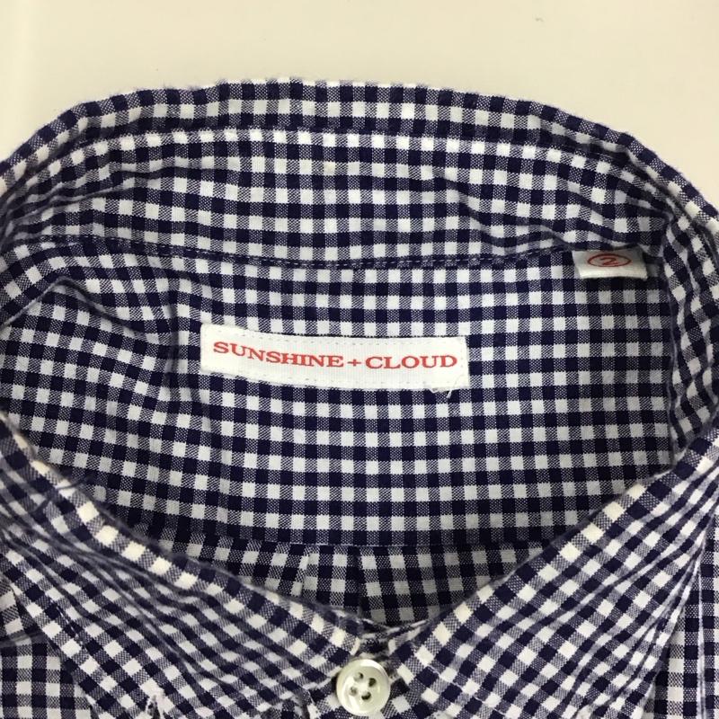 サンシャイン プラス クラウド SUNSHINE+CLOUD シャツ、ブラウス 長袖 長袖シャツ カラーシャツ ポケットシャツ 長袖カットソー チェックシャツ 2 チェック マルチカラー / マルチカラー /  メンズ USED 古着 中古 10117446