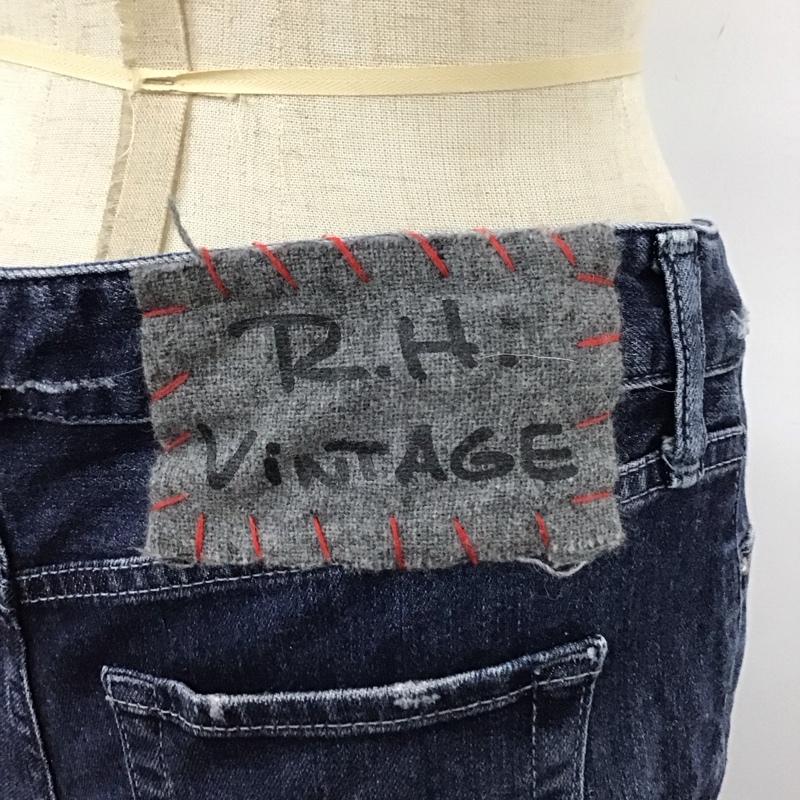 ロンハーマンヴィンテージ R.H. Vintage パンツ デニム、ジーンズ デニムパンツ スリムパンツ カジュアルパンツ ストレッチパンツ 無地 インディゴ / インディゴ /  レディース USED 古着 中古 10115958
