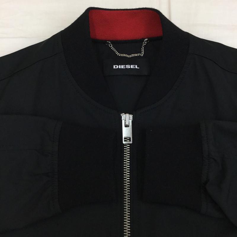 ディーゼル DIESEL ジャケット、上着 ジャンパー、ブルゾン M 無地 黒 / ブラック /  メンズ USED 古着 中古 10137700