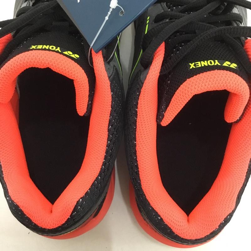 ヨネックス YONEX スニーカー スニーカー SHB65Z パワークッション65Z 25.5cm バドミントンシューズ 箱有 25.5cm ロゴ、文字 黒 / ブラック / X 赤 / レッド / X 黄 / イエロー /  メンズ USED 古着 中古 10149908