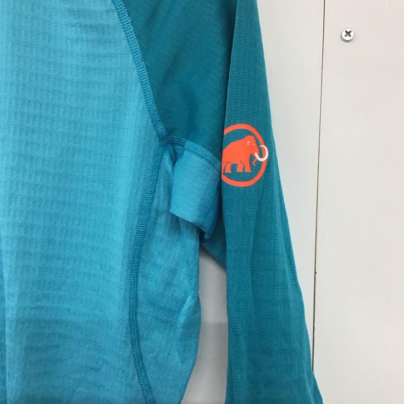 マムート Mammut カットソー 長袖 1041-06350 Illiniza Zip Pull AF L 無地 マルチカラー / マルチカラー /  レディース USED 古着 中古 10143032