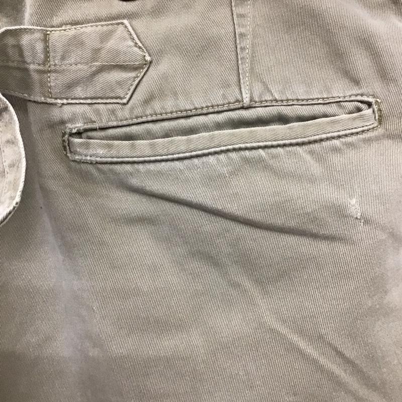 フィグベル PHIGVEL パンツ チノパン チノパン カジュアルパンツ ワイドパンツ ストレートパンツ 32インチ 無地 ベージュ / ベージュ /  メンズ USED 古着 中古 10115153