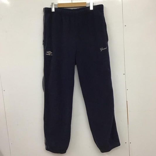アンブロ UMBRO ボトムス ボトムス grand collection MICRO FLEECE PANT L 無地 紺 / ネイビー /  メンズ USED 古着 中古 10137495