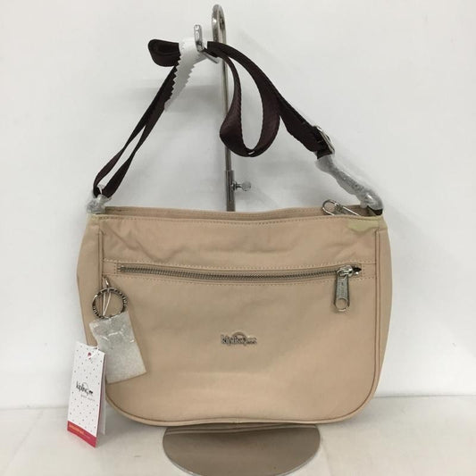 キプリング kipling ショルダーバッグ ショルダーバッグ K1530809Q タグ付き ロゴ、文字 ベージュ / ベージュ /  レディース USED 古着 中古 10131720