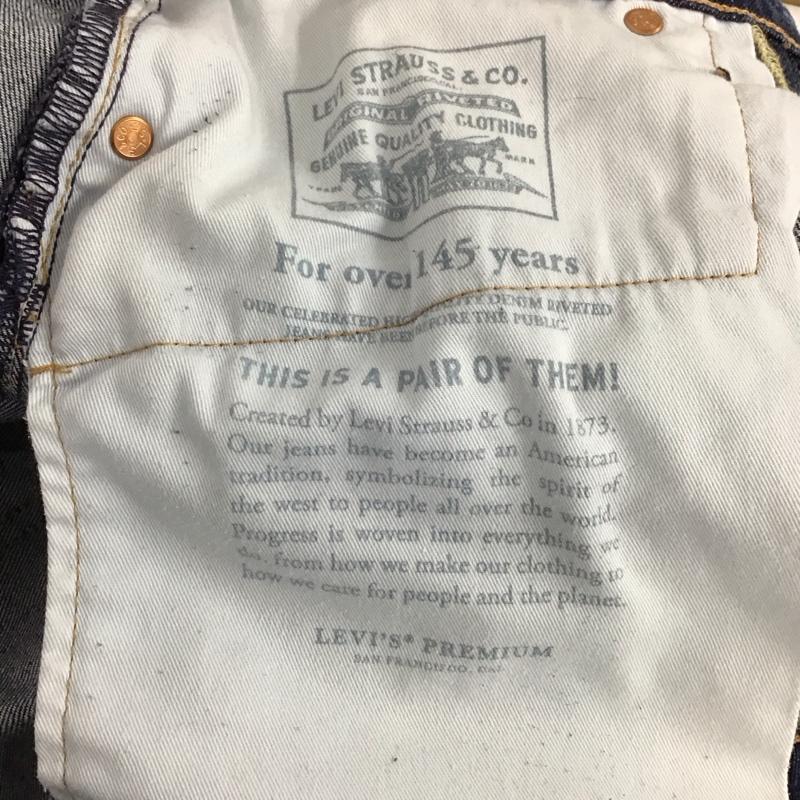リーバイストラウスアンドコー Levi Strauss & co. パンツ デニム、ジーンズ デニムパンツ スリムパンツ ストレッチパンツ ジーンズ 32インチ 無地 インディゴ / インディゴ /  メンズ USED 古着 中古 10123553