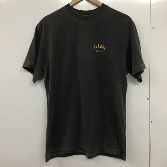 エクストララージ XLARGE Tシャツ 半袖 半袖カットソー プリントTシャツ クルーネックカットソー M ロゴ、文字 灰 / グレー /  メンズ USED 古着 中古 10132303