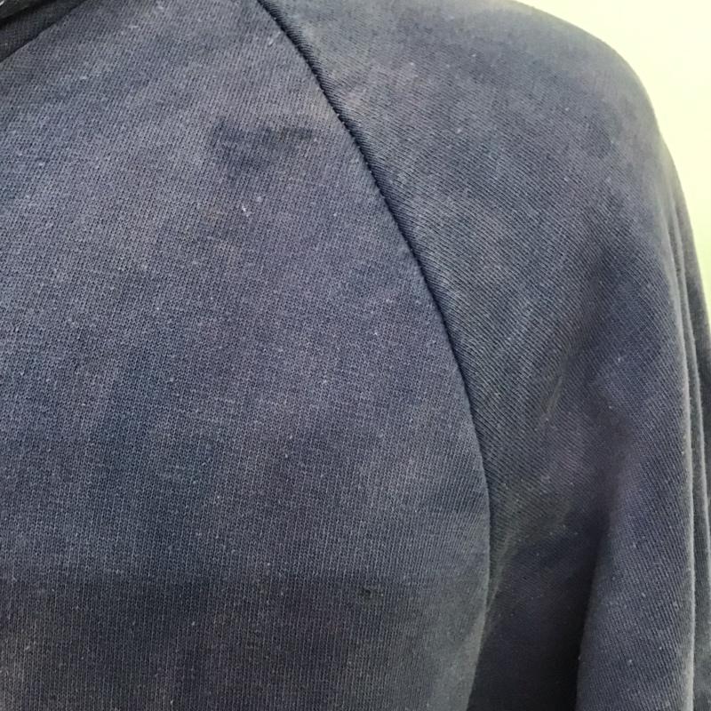 ビッグヤンク BIG YANK パーカー 長袖 70年代 80年代 ジップアップ フルジップ L 無地 紫 / パープル /  メンズ USED 古着 中古 10112658
