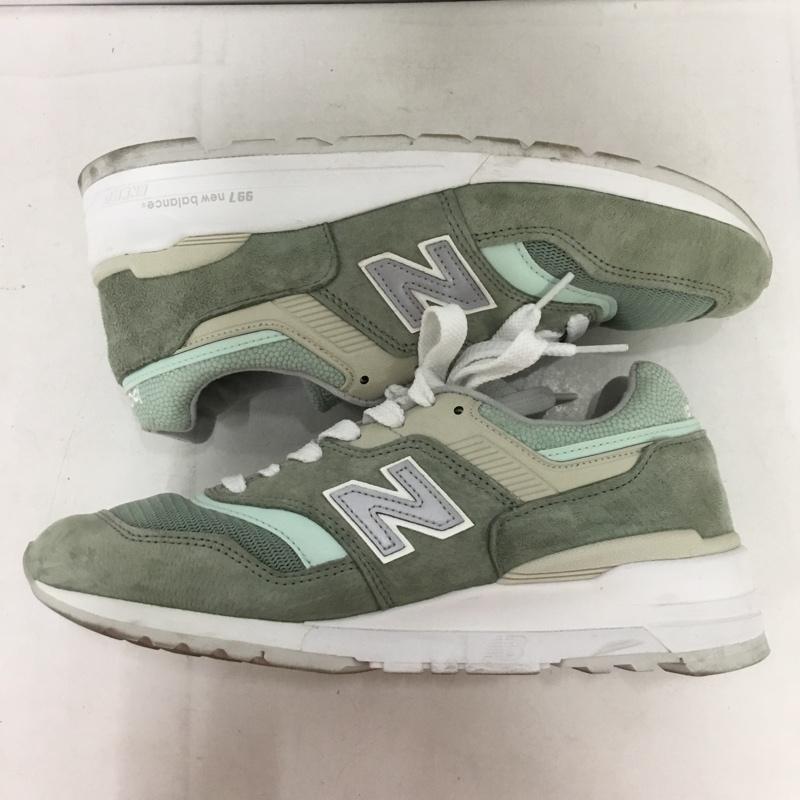 ニューバランス New Balance スニーカー スニーカー M997SOB USA製 26.5cm 26.5cm ロゴ、文字 薄緑 / ライトグリーン /  メンズ USED 古着 中古 10136286