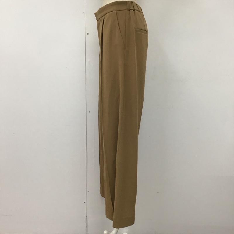 レプシィム LEPSIM パンツ スラックス スラックスパンツ ワイドパンツ カジュアルパンツ センタータックパンツ M 無地 ベージュ / ベージュ /  レディース USED 古着 中古 10113057