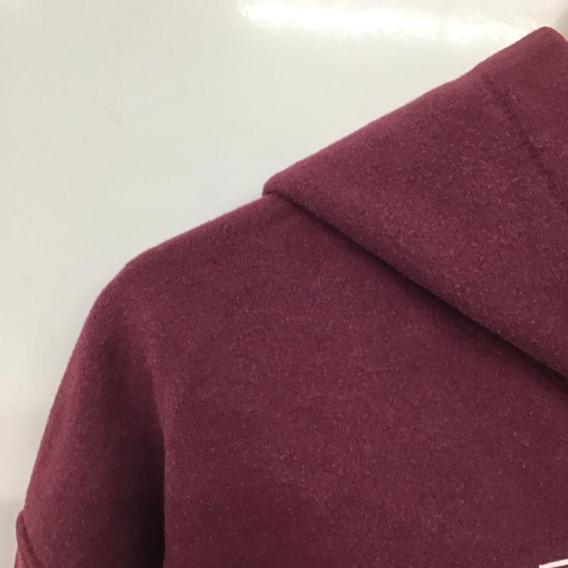 古着 USED パーカー 長袖 長袖パーカー プルオーバーパーカー スウェット M プリント えんじ / ワインレッド /  メンズ USED 古着 中古 10148759