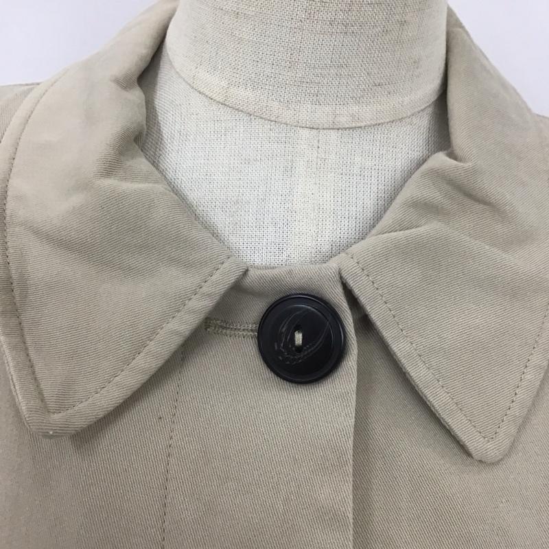 ザラ ZARA コート コート一般 8073 040 806 ロング丈 L 無地 ベージュ / ベージュ /  レディース USED 古着 中古 10107517