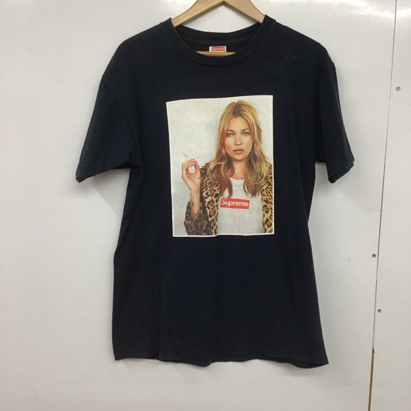 シュプリーム Supreme Tシャツ 半袖 12SS SupremeKateMossTee プリントTシャツ M プリント 紺 / ネイビー /  メンズ USED 古着 中古 10145006