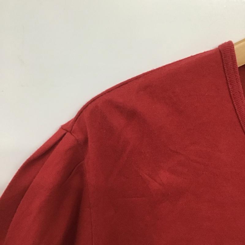 ピンクハウス PINK HOUSE カットソー 半袖 L ロゴ、文字 赤 / レッド /  レディース USED 古着 中古 10143374