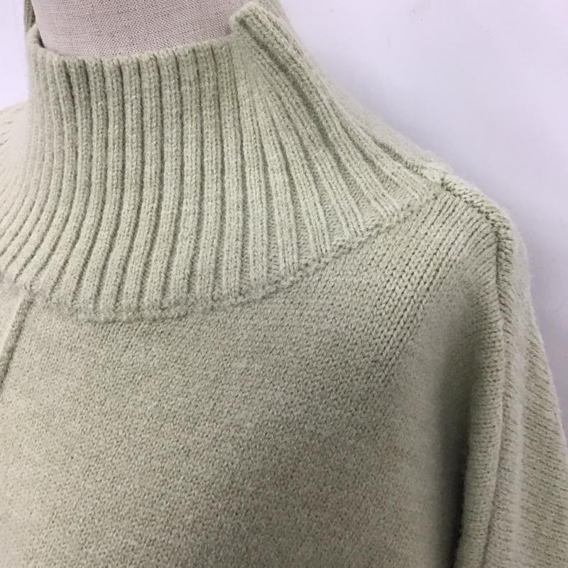 フィフス fifth ニット、セーター 長袖 無地 薄緑 / ライトグリーン /  レディース USED 古着 中古 10121351