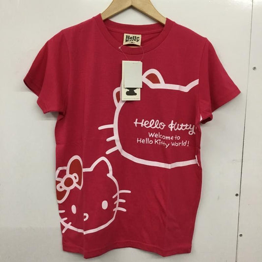 古着 USED Tシャツ 半袖 ハローキティ M プリント 桃 / ピンク /  レディース USED 古着 中古 10146246