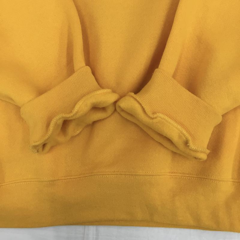 ソフィー SOFFE トレーナー 長袖 米陸軍　U.S.ARMY XL ロゴ、文字 黄 / イエロー /  メンズ USED 古着 中古 10142522