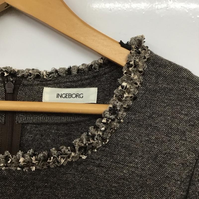 インゲボルグ INGEBORG ワンピース ロングスカート 長袖ロングワンピース タイトワンピース カジュアルワンピース 3 無地 マルチカラー / マルチカラー /  レディース USED 古着 中古 10142654