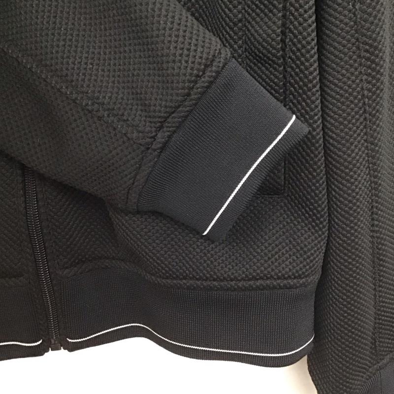 ザラ ZARA ジャケット、上着 ジャンパー、ブルゾン ジップアップジャケット ノーカラージャケット アウター M 無地 黒 / ブラック /  メンズ USED 古着 中古 10147859