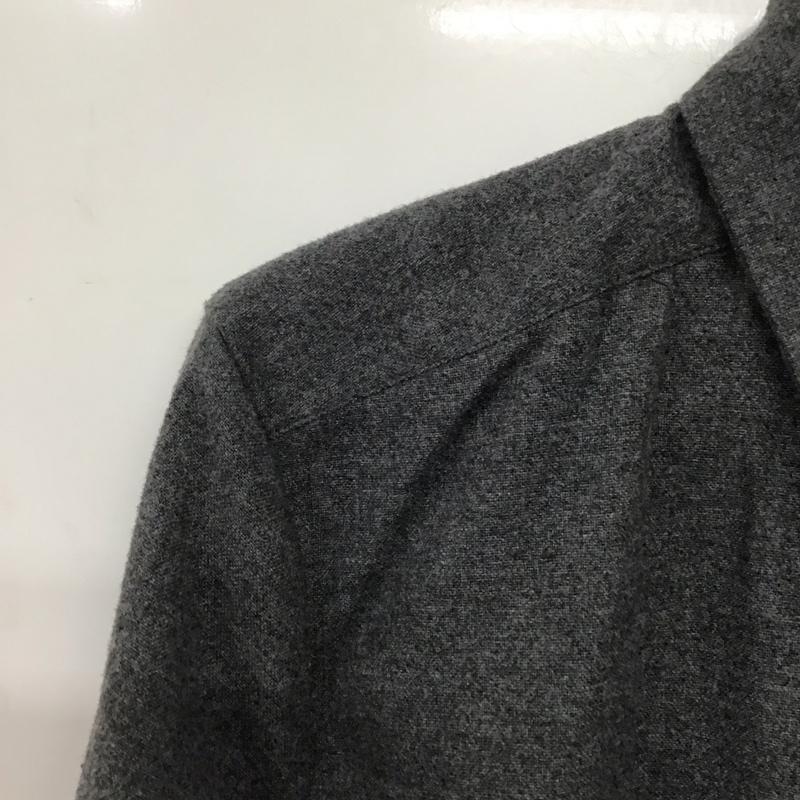 ノーアイディ NO ID. シャツ、ブラウス 長袖 長袖シャツ 無地シャツ カラーシャツ 3 無地 灰 / グレー /  メンズ USED 古着 中古 10142405