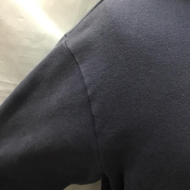 ザノースフェイス THE NORTH FACE パーカー 長袖 NT11530 REARVIEW FULLZIP HOODIE 裏起毛 L ロゴ、文字 紺 / ネイビー / X 黄 / イエロー /  メンズ USED 古着 中古 10118942