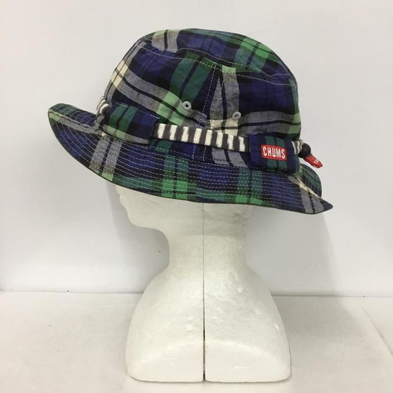 チャムス CHUMS 帽子 ハット NN80026 THE NORTH FACE バケットハット チェック FREE ロゴ、文字 マルチカラー / マルチカラー /  メンズ USED 古着 中古 10147446