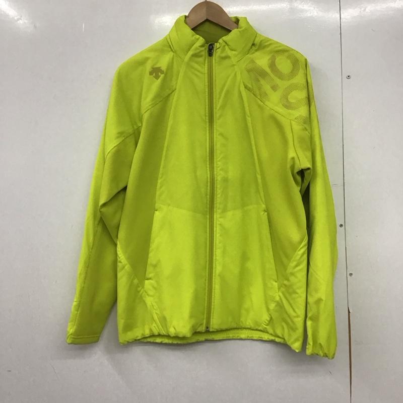 デサント DESCENTE ジャケット、上着 ジャンパー、ブルゾン L 無地 黄緑 / イエローグリーン /  メンズ USED 古着 中古 10145957