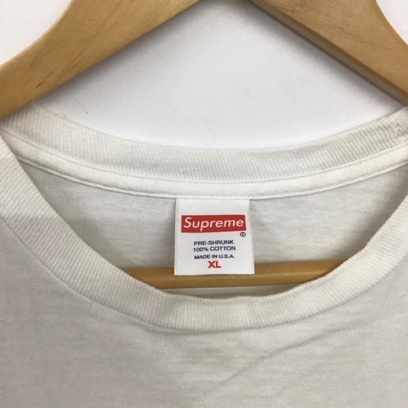シュプリーム Supreme Tシャツ 半袖 20aw NuovaYorkTee プリントTシャツ XL プリント 白 / ホワイト /  メンズ USED 古着 中古 10148036