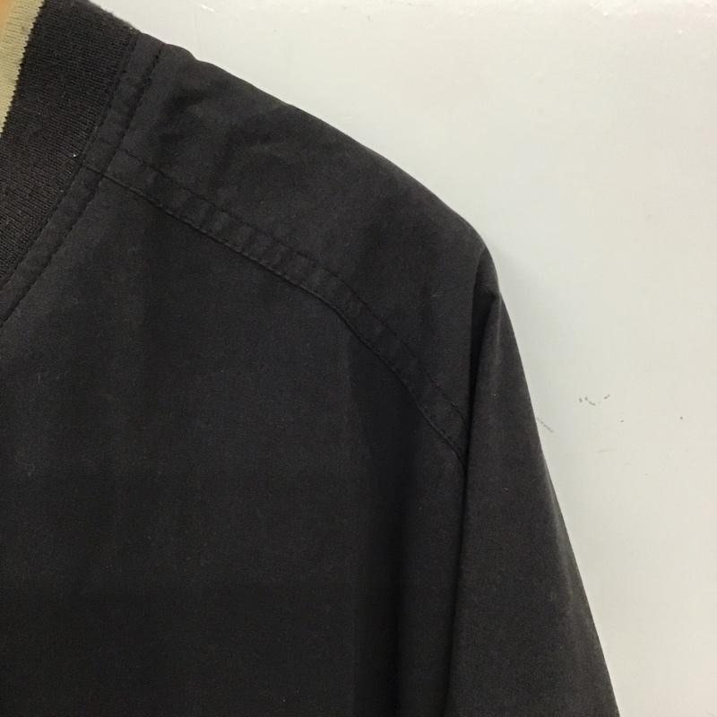 古着 USED ジャケット、上着 ジャケット、ブレザー 長袖ジャケット プルオーバージャケット Vネック 古着 XXL ロゴ、文字 黒 / ブラック /  メンズ USED 古着 中古 10137087