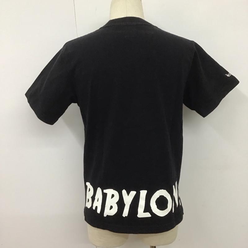 ダッピーズ DUPPIES Tシャツ 半袖 半袖カットソー クルーネックカットソー プリント Tシャツ M ロゴ、文字 紺 / ネイビー /  メンズ USED 古着 中古 10107132