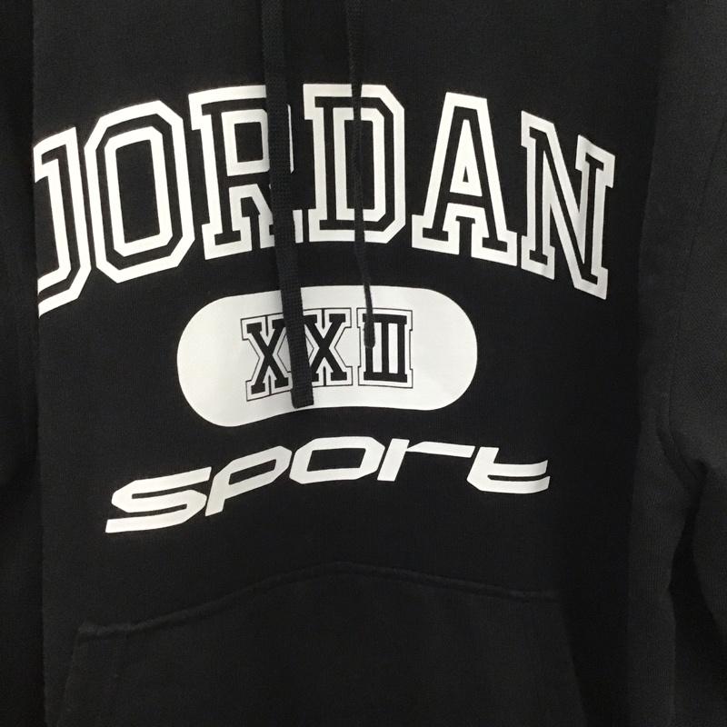 エアジョーダン AIR JORDAN パーカー 長袖 fv8626-010 ドライフィットスポーツクロスオーバーグラフィックスプリントフーディー XL ロゴ、文字 黒 / ブラック /  メンズ USED 古着 中古 10146194